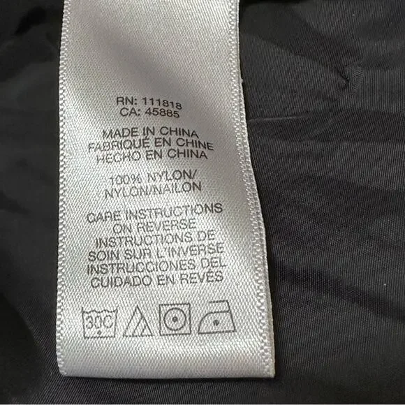 Michael Kors Hooded Anorak, snap closures, size M - Picture 10 of 10